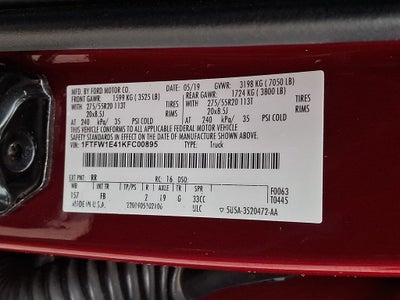2019 Ford F-150 XLT