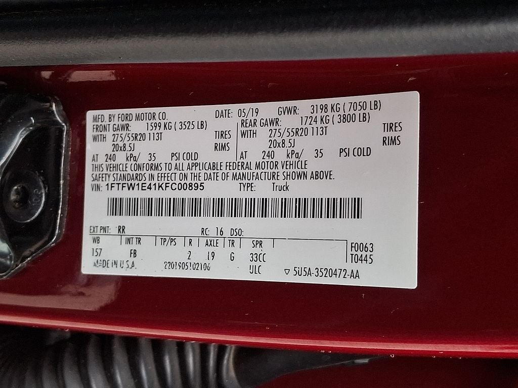 2019 Ford F-150 XLT