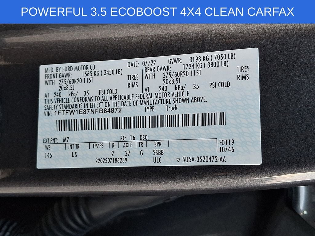 2022 Ford F-150 XLT