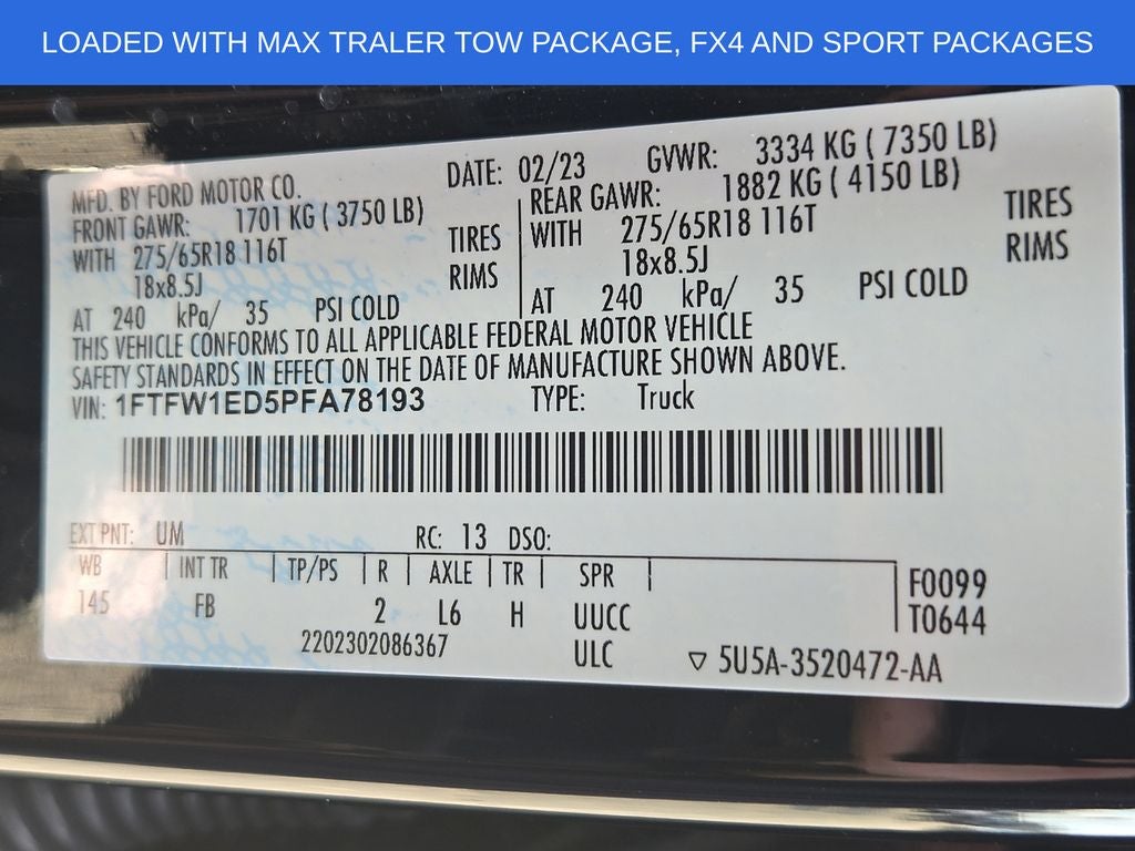2023 Ford F-150 XLT