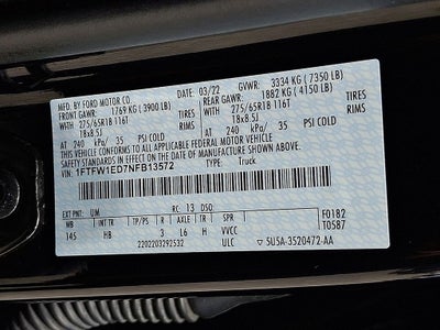 2022 Ford F-150 Lariat