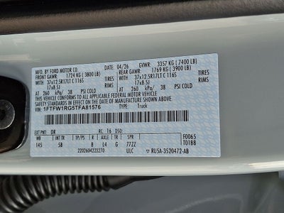 2026 Ford F-150 Raptor