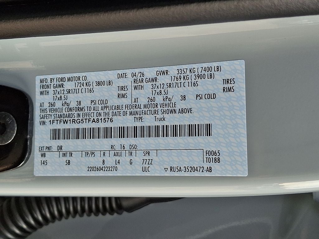 2026 Ford F-150 Raptor