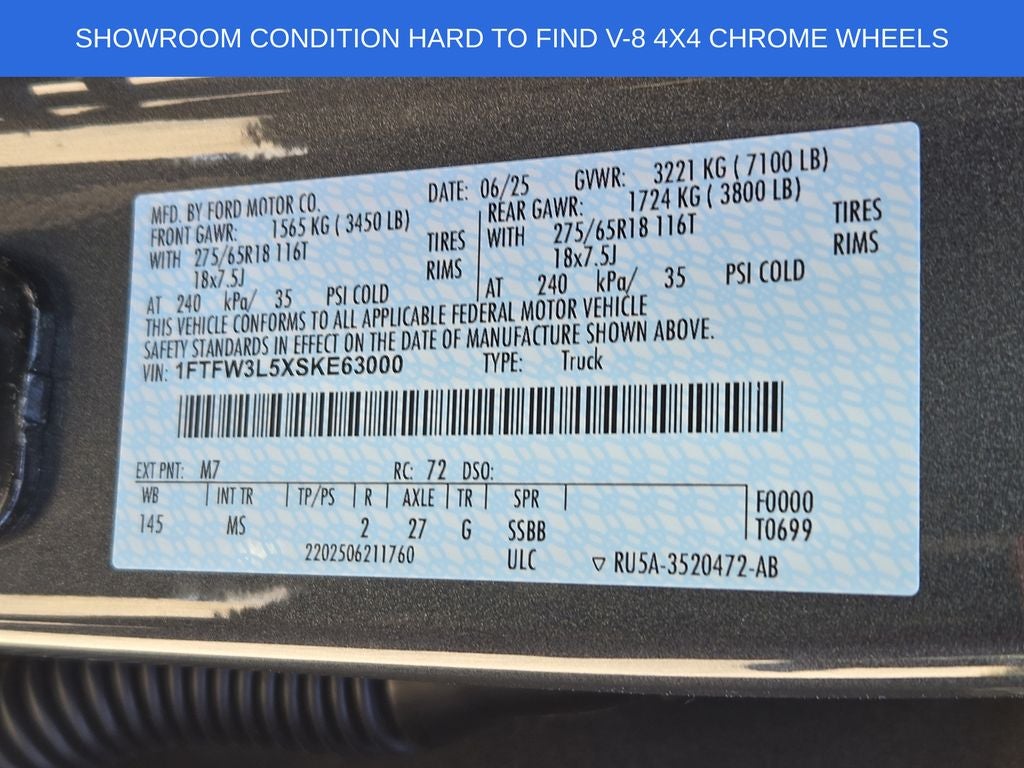 2025 Ford F-150 XLT 5.0 V8