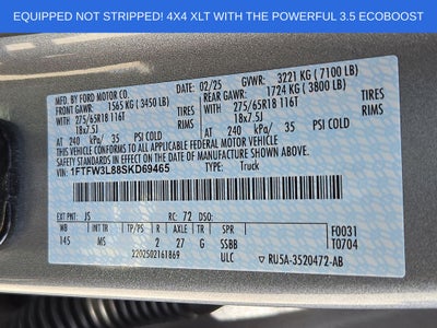 2025 Ford F-150 XLT