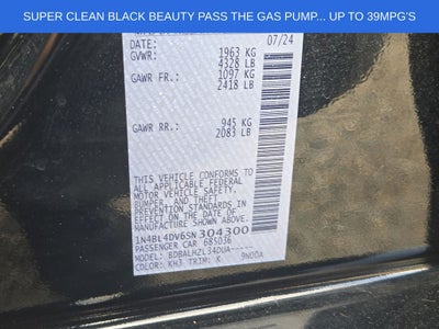 2025 Nissan Altima 2.5 SV