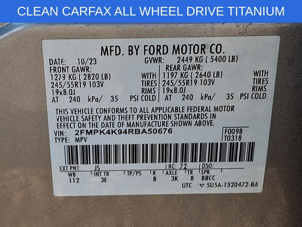 2024 Ford Edge Titanium