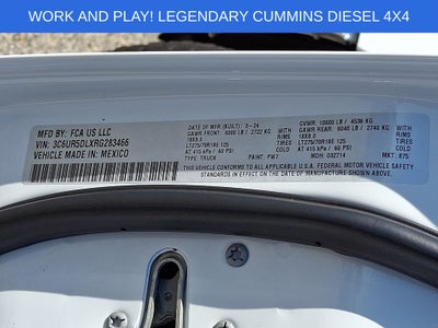 2024 RAM 2500 Big Horn CUMMINS DIESEL
