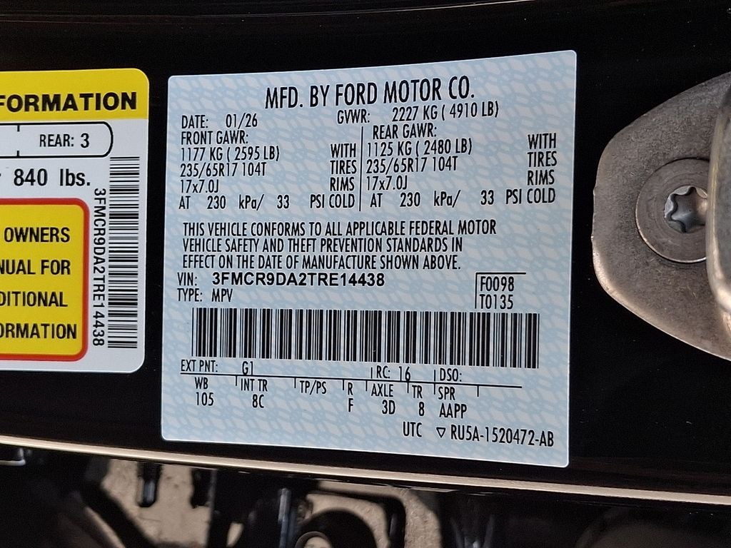 2026 Ford Bronco Sport Badlands