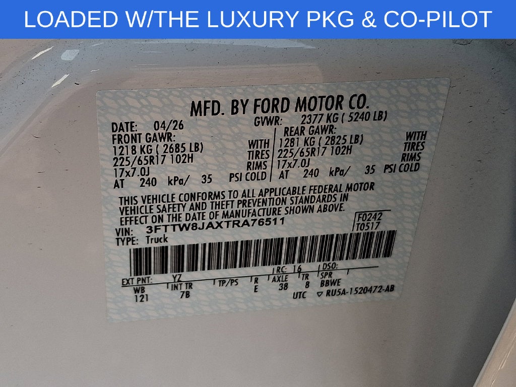 2026 Ford Maverick XLT