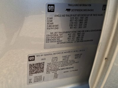 2021 GMC Sierra 1500 Elevation