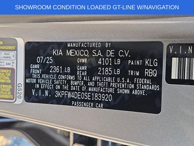 2025 Kia K4 GT-Line