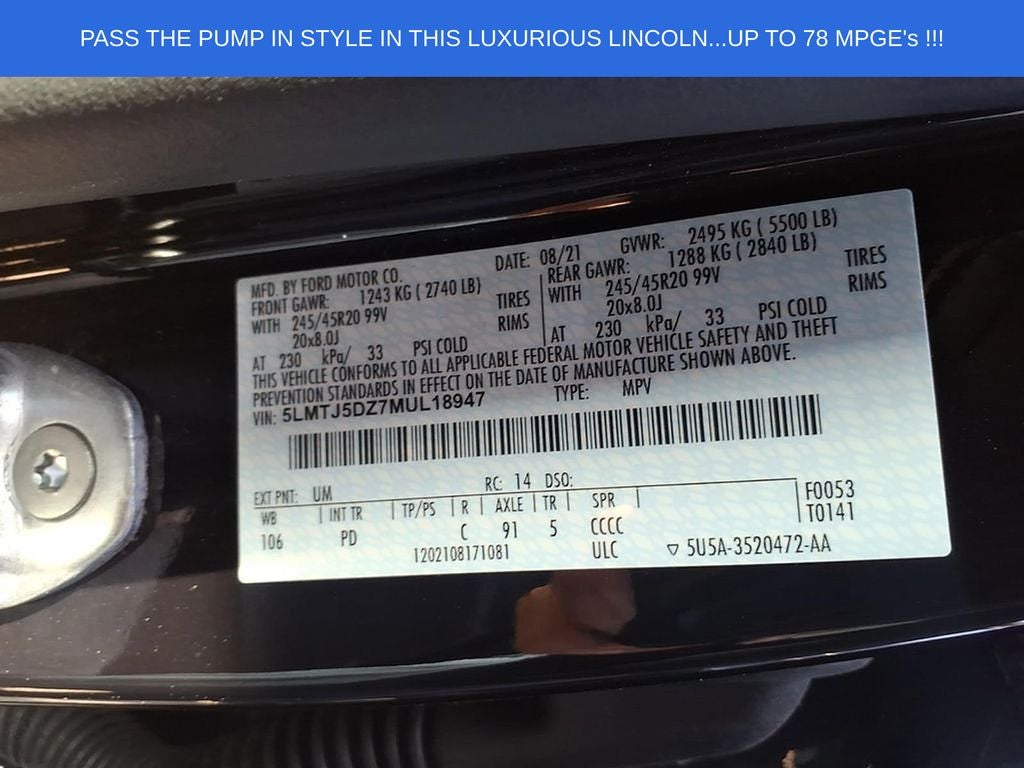 2021 Lincoln Corsair Grand Touring