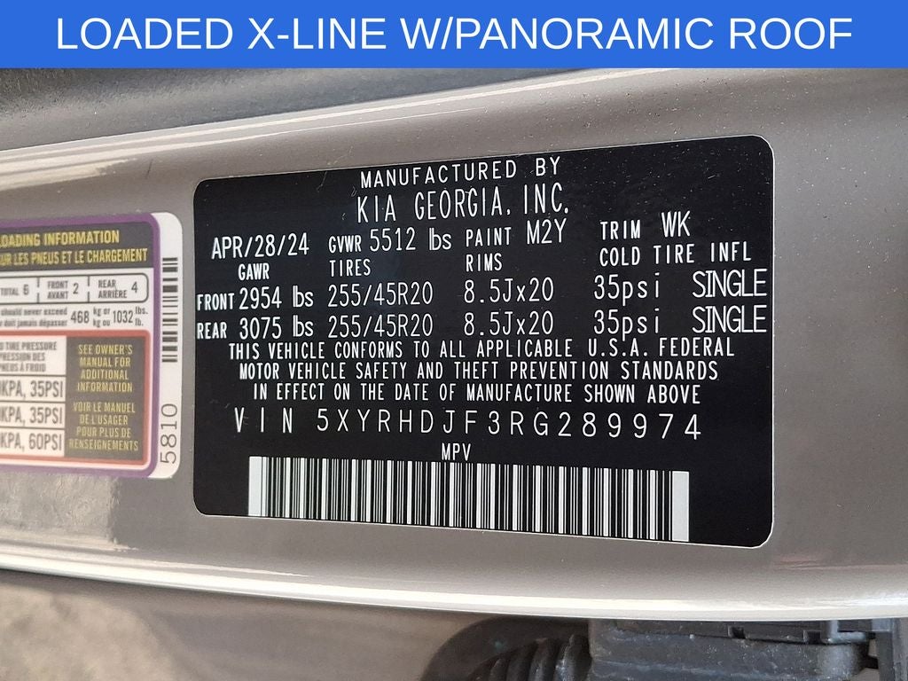 2024 Kia Sorento X-Line EX