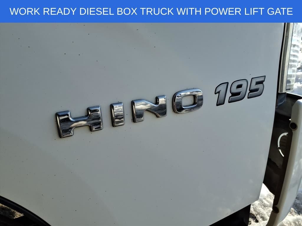 2017 Hino 195 TILT CAB 195