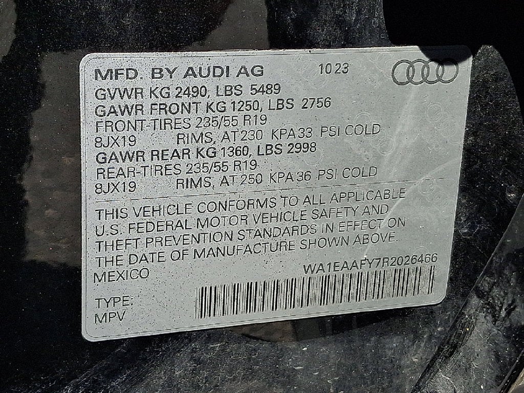 2024 Audi Q5 45 S line Premium quattro