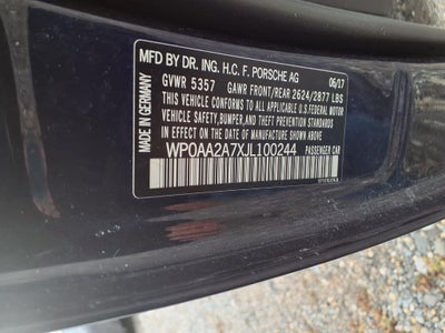 2018 Porsche Panamera 4