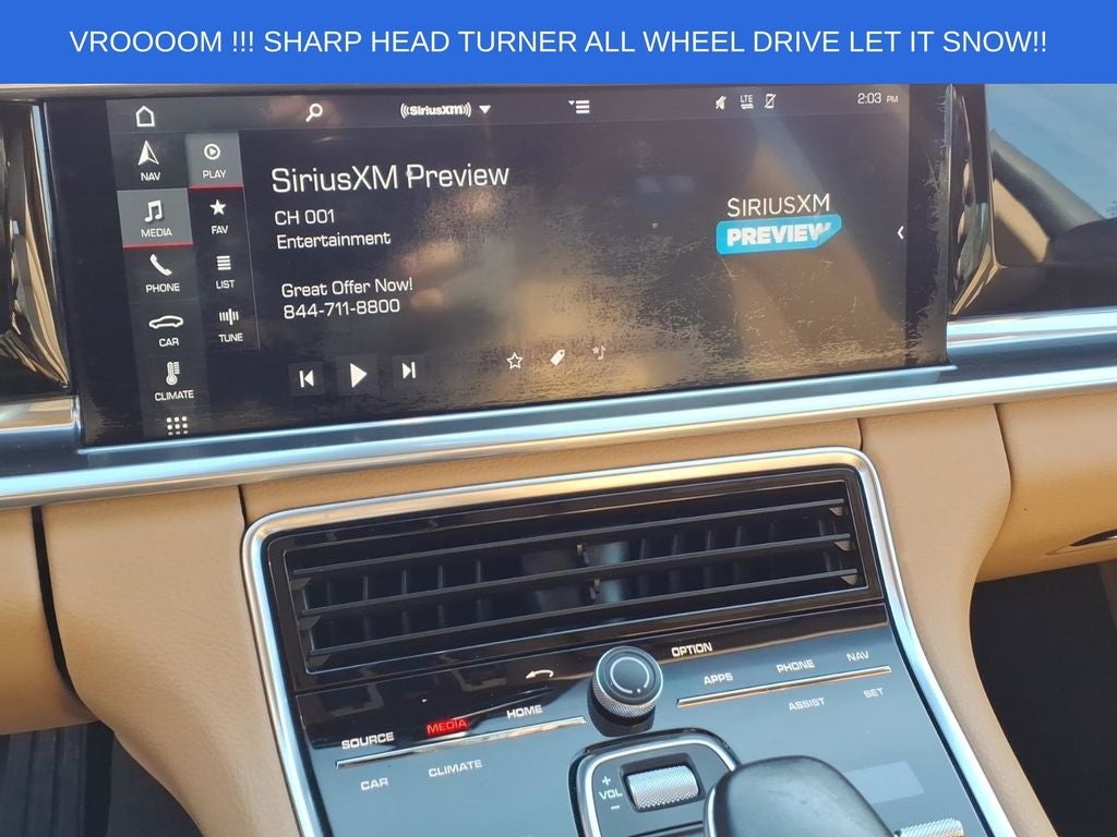 2018 Porsche Panamera 4