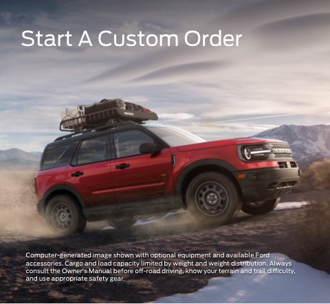 Start a custom order | Lilliston Ford Inc in Vineland NJ