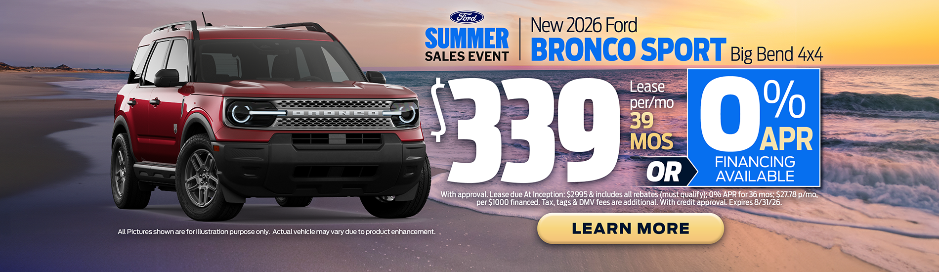 NJ Dealer Ford Bronco Sport Special