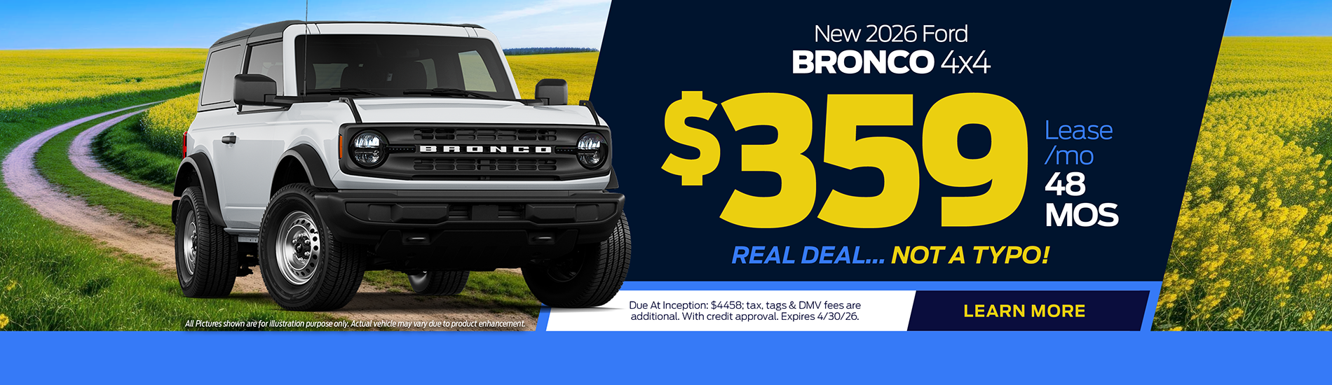 NJ Dealer Ford Bronco Special