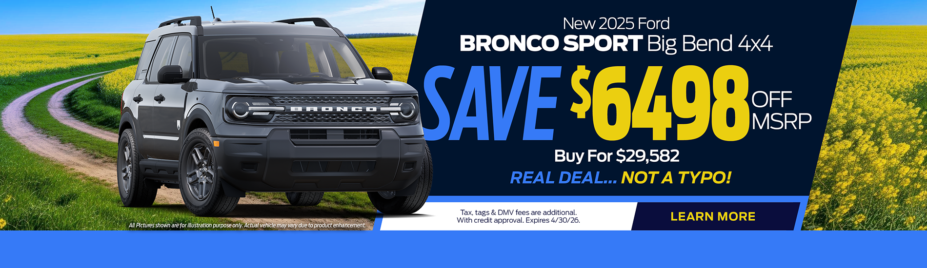 NJ Dealer Ford Bronco Sport Special