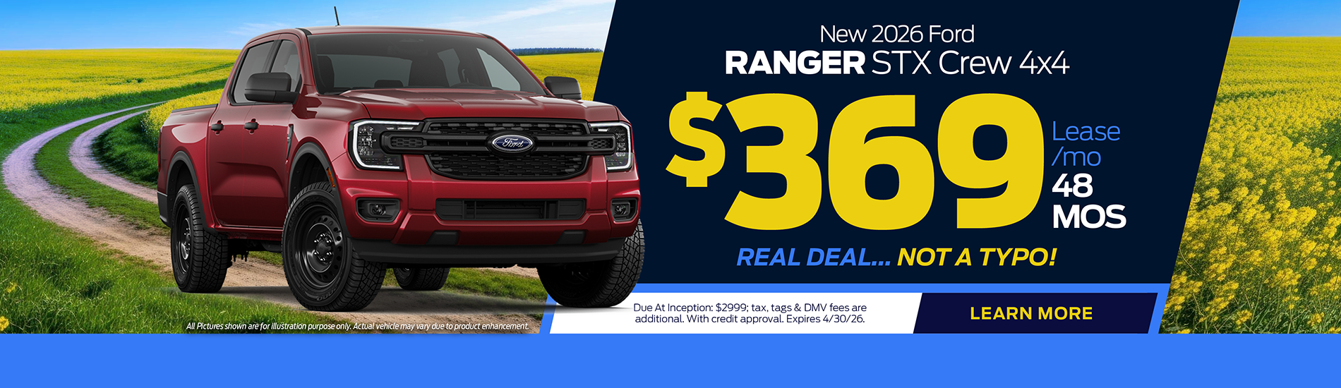 NJ Dealer Ford Ranger Special