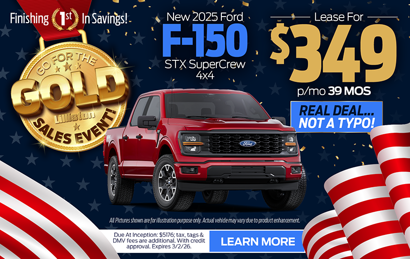 NJ Dealer Ford F-150 4x4 Special