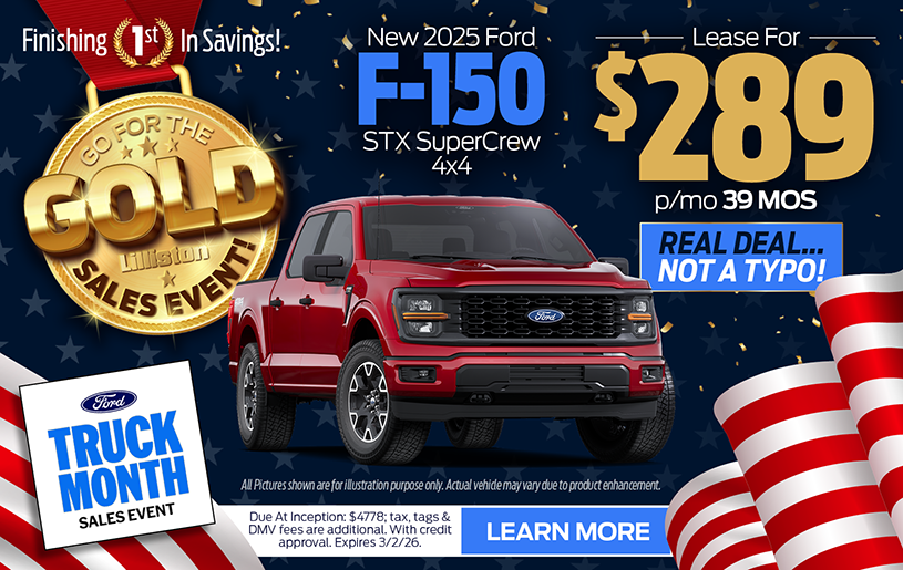 NJ Dealer Ford F-150 4x4 Special