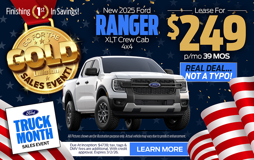 NJ Dealer Ford Ranger Special