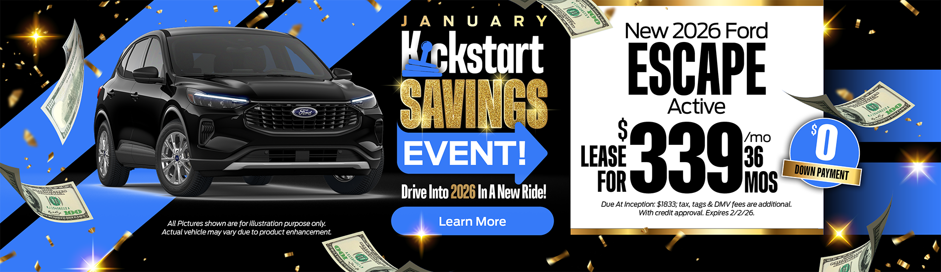 NJ Dealer Ford Escape Lease