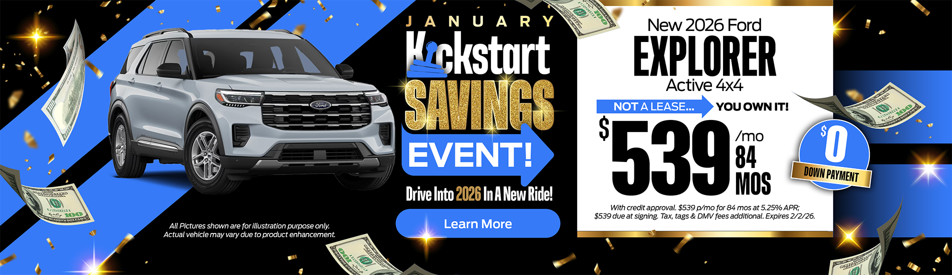 NJ Dealer Ford Explorer Special