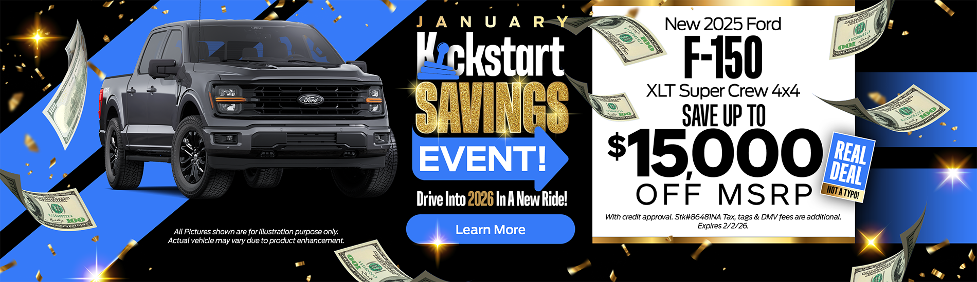 NJ Dealer Ford F-150 4x4 Special