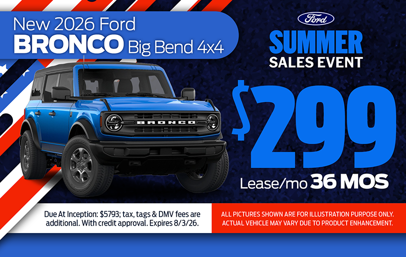 Ford Bronco Special at Lilliston Ford in Vineland NJ