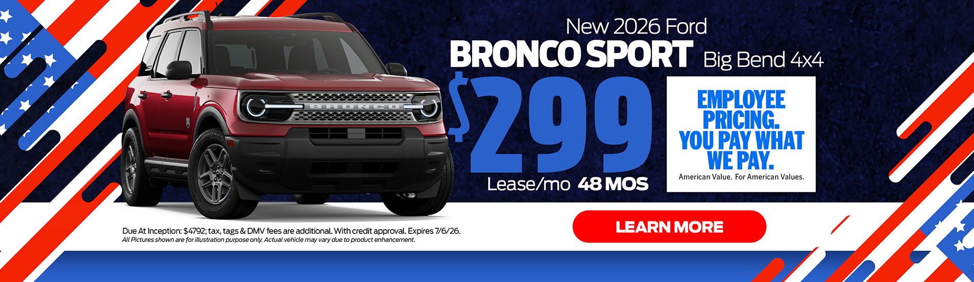 NJ Dealer Ford Bronco Sport Special