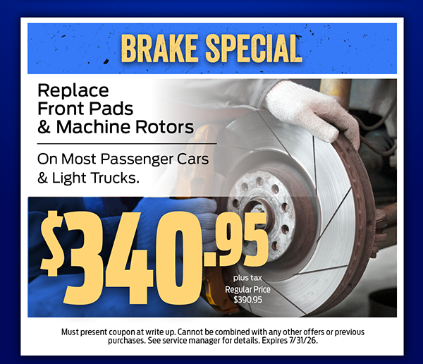 Brake Special