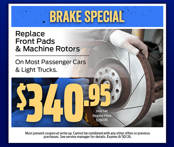 Brake Special