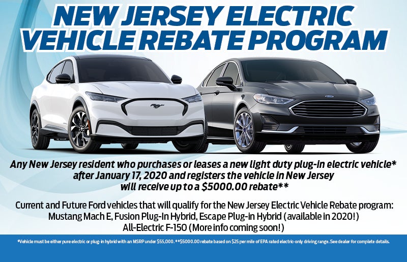NJ Electric Vehicle Rebate Program