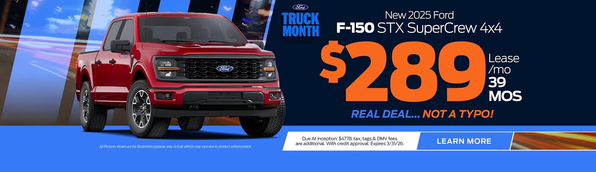 NJ Dealer Ford F-150 4x4 Special