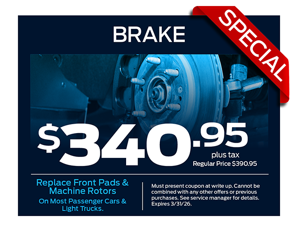 Brake Special