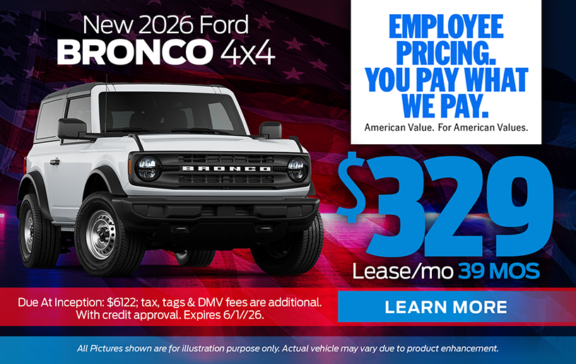 NJ Dealer Ford Bronco Special