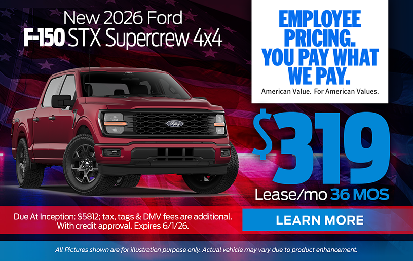 NJ Dealer Ford F-150 4x4 Special