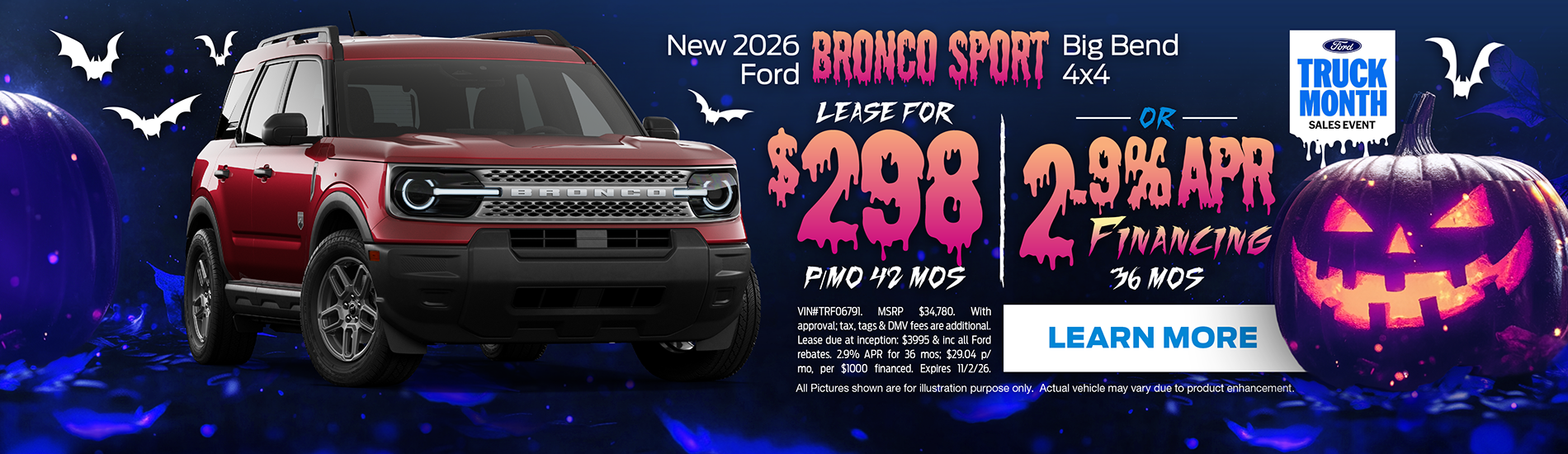 NJ Dealer Ford Bronco Sport Special