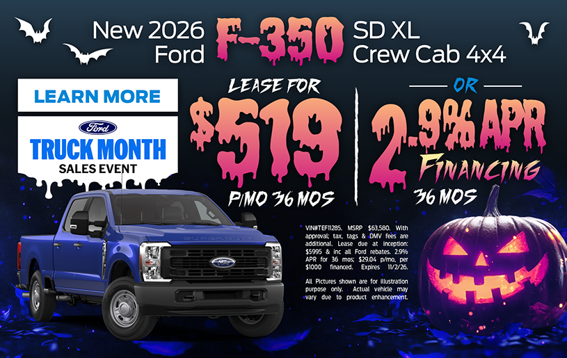 F-350 Lease Special