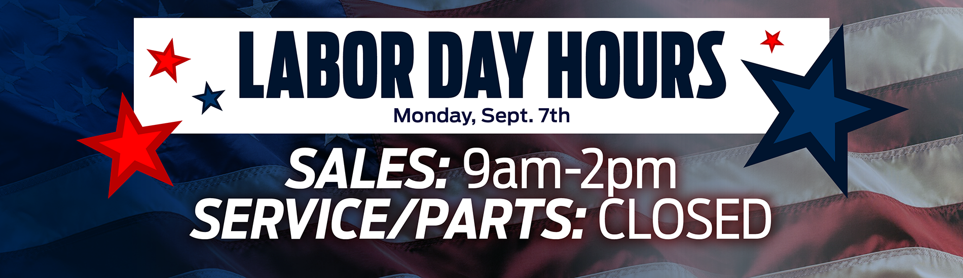Holiday Hours